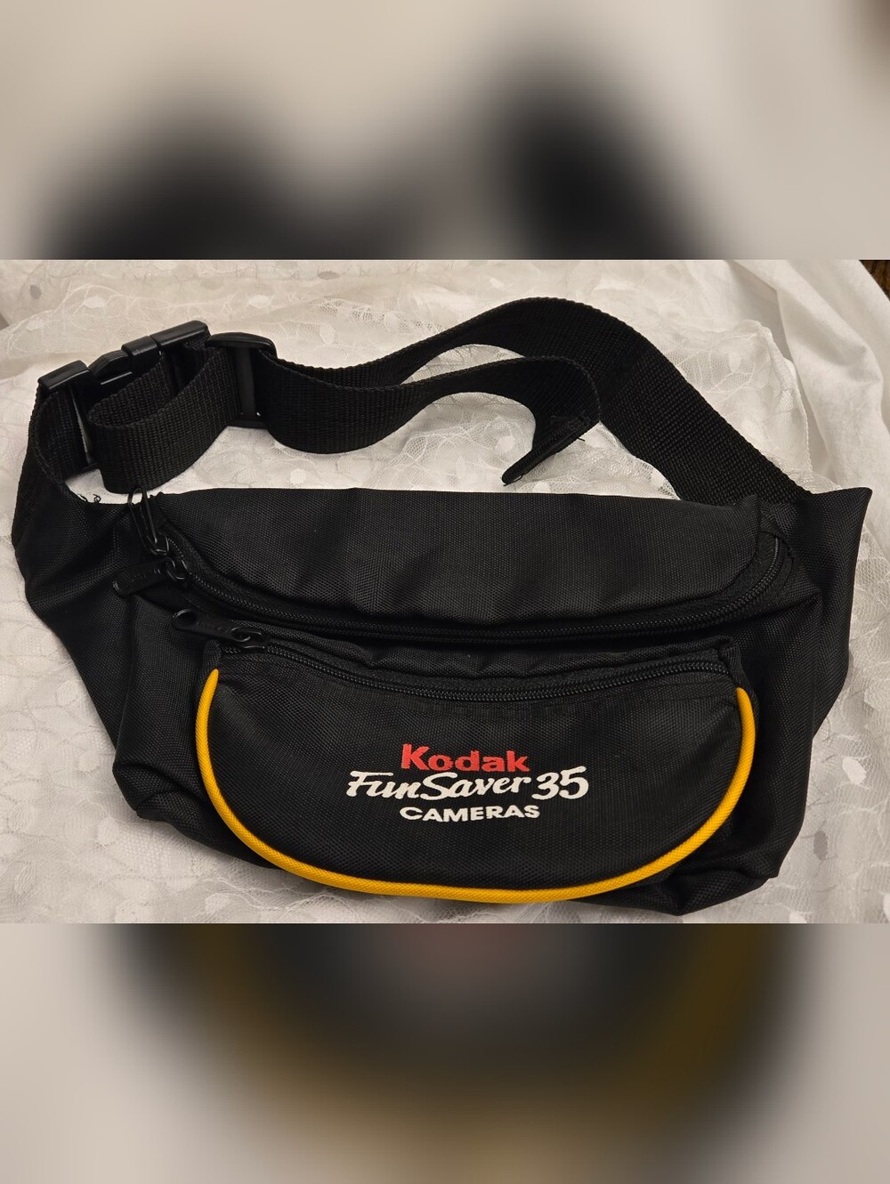 Kodak Black and Yellow FunSaver 35 Belt Bag / Fanny Pack